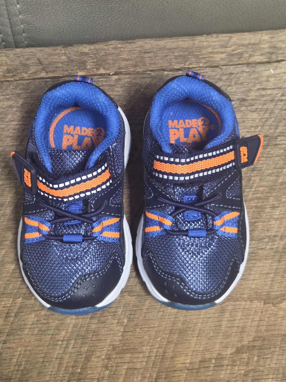 Stride Rite Toddler Boys Sz 4W M2P Journey Athletic Shoe ~ Bin 1E